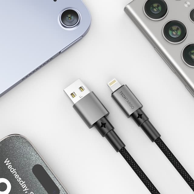 USB-A to Lightning Cable